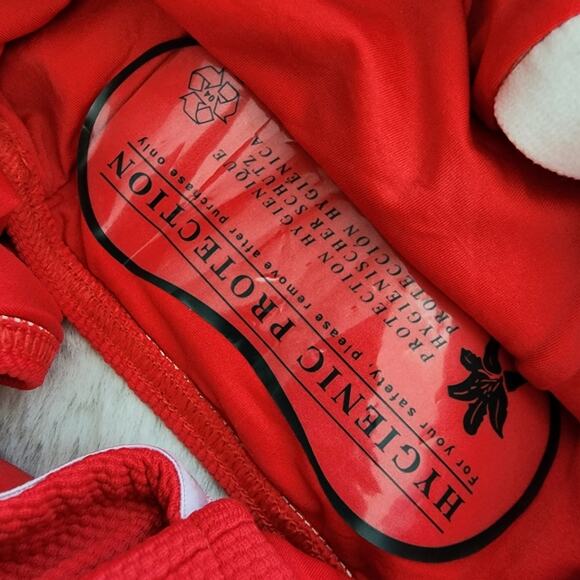 NEW Alexandra Miro Audrey Ribbed Ribbon Strap One Piece Swim Suit - Picture 14 of 16